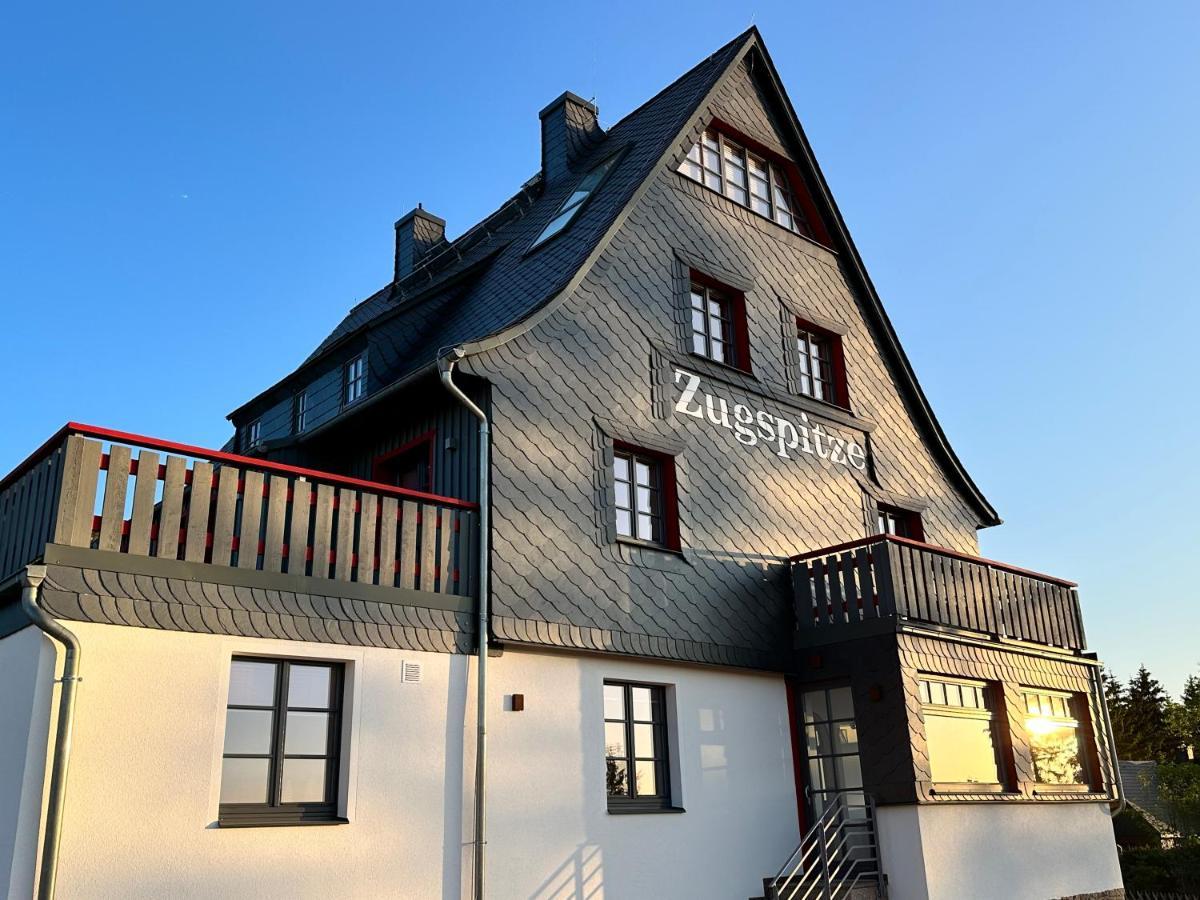 Zugspitze Apartment Sonn.Schein Altenberg Bagian luar foto